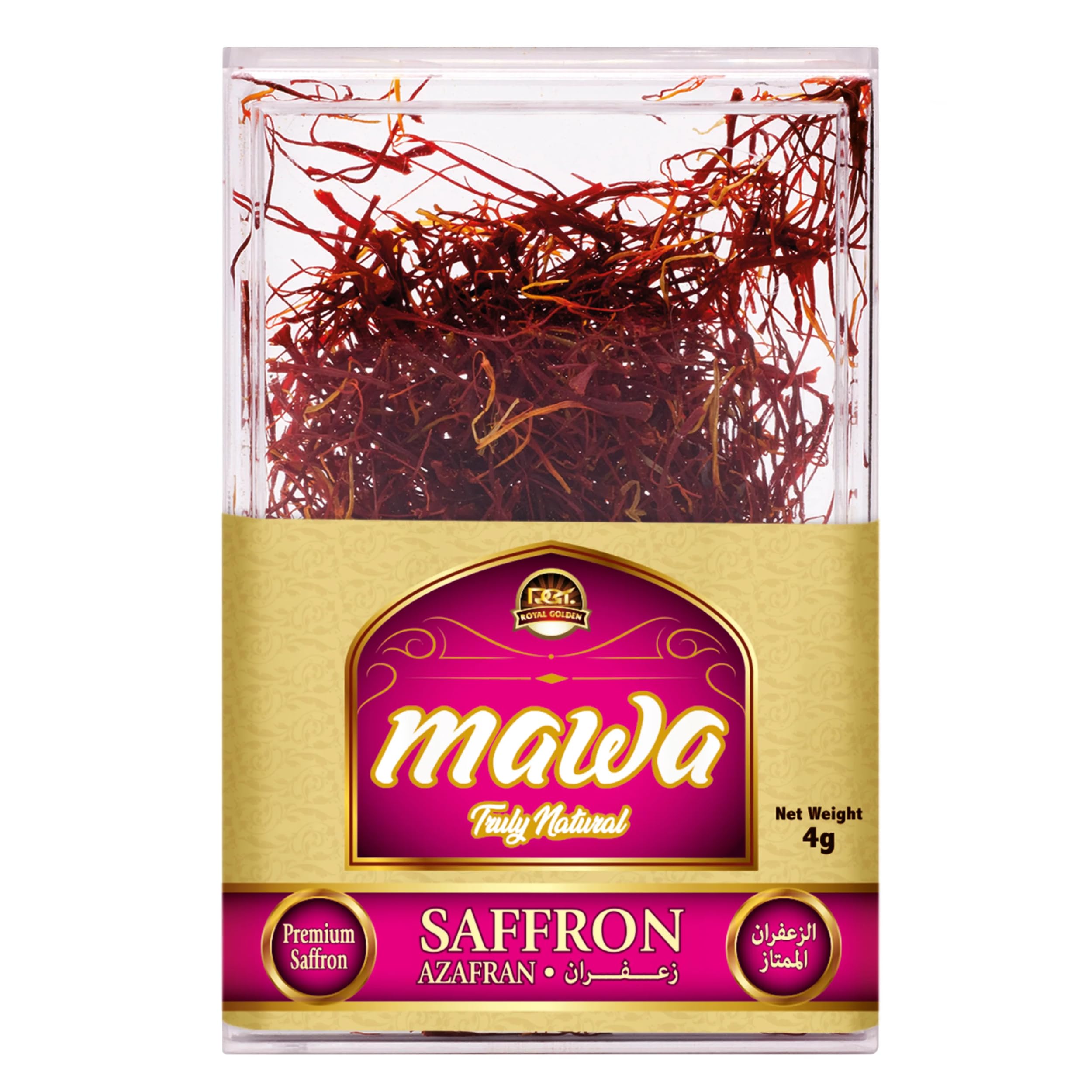 Mawa Saffron (Azafran) Box 4g Piece