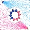 10 Pack Hand Throw Streamers,Blue Pink Hand Throw Crepe Paper Popper,Each Colorful Streamer Poppers Has 30 Poppers Ribbons,Baby Blue Finger Streamers No Mess Confetti for Birthday Carnival Wedding