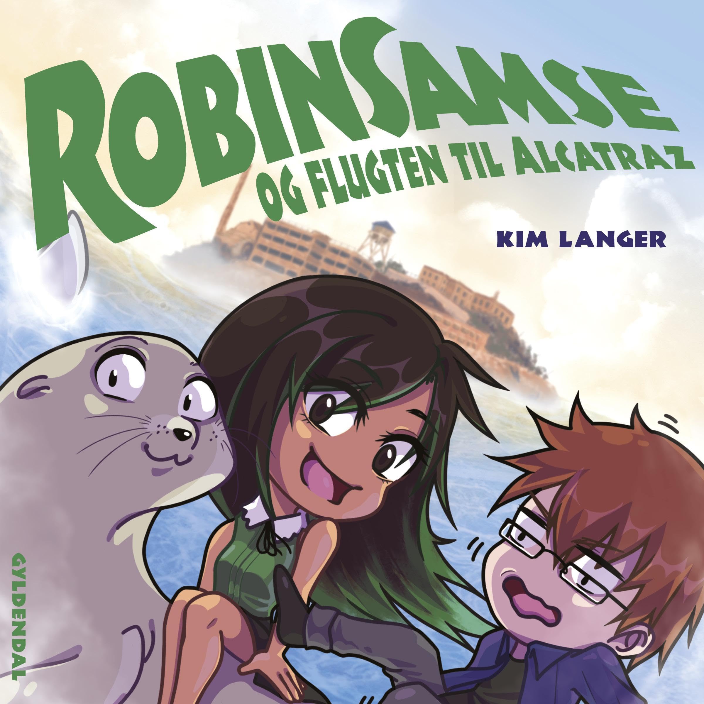 Cover art for Robinsamse og flugten til Alcatraz