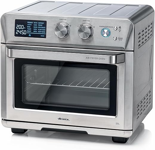 Ariete 4629 Friggitrice ad aria + Forno 25L, Capacità 25 L, 1700...