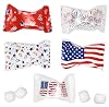 USA American Flag Butter Mint Candies Bags 100 Count Individually Wrapped Red White & Blue Mint Candy 13 Ounce Bags Fourth of July Goodies Treat Candy Patriotic Party Favor Supplies Decorations