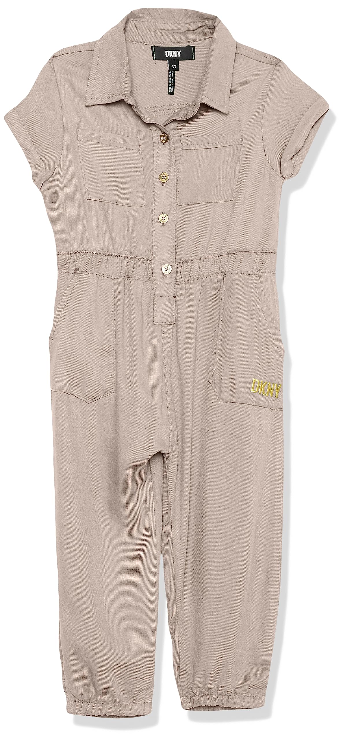 Romper DKNY mameluco de niñas para verano cómodo 3