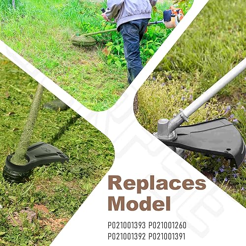 Vista 7 de P021001393 Kit de escudo compatible con recortadoras y desbrozadoras Echo/Shindaiwa, sustituye a P021001260 P021001392 P021001391