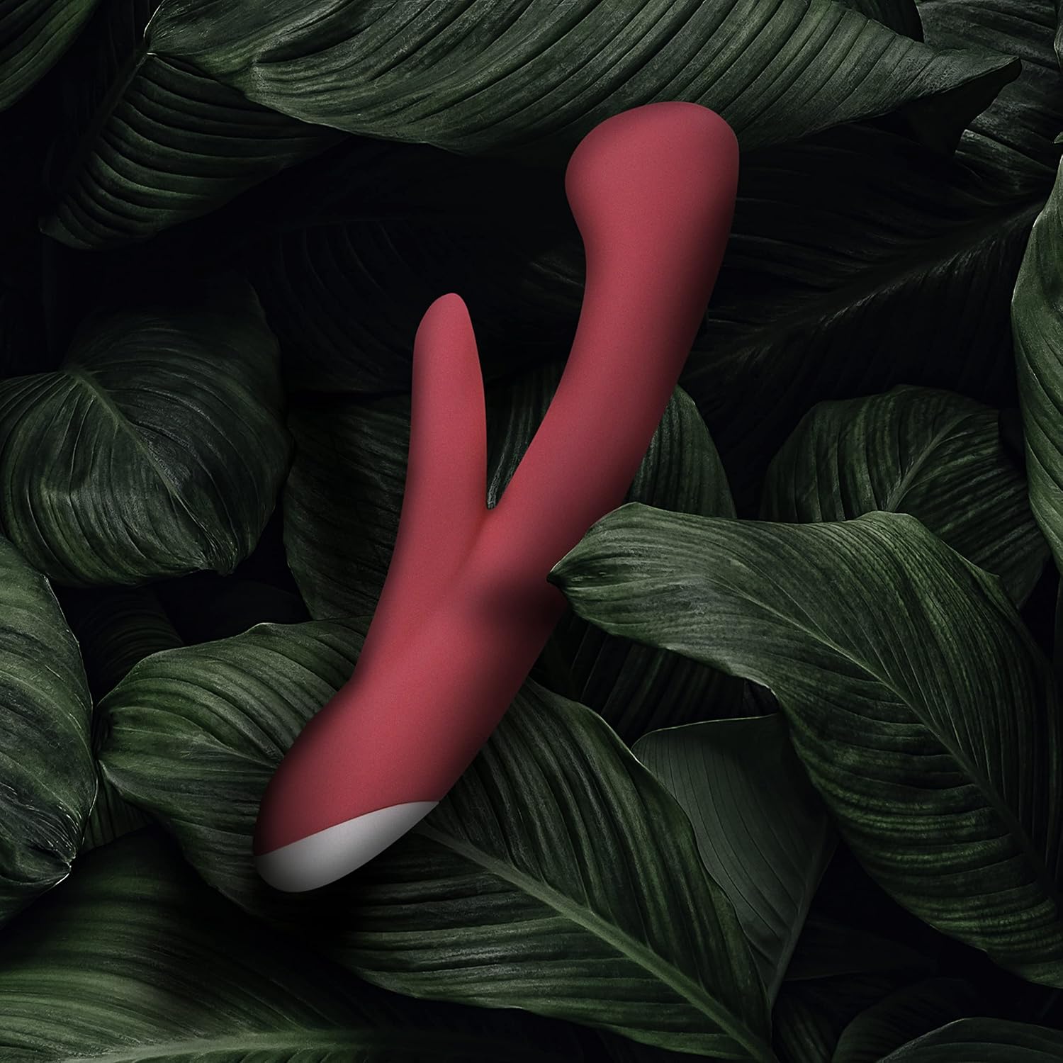 Blush Hop Cottontail - Pleasure Massager for Women - Wireless Silicone Rabbit Vibrator Dildo - Personal Adult Sex Toy - Female and Couples Sexual Wellness - Vibrating Shaft - Waterproof - Hot Pink