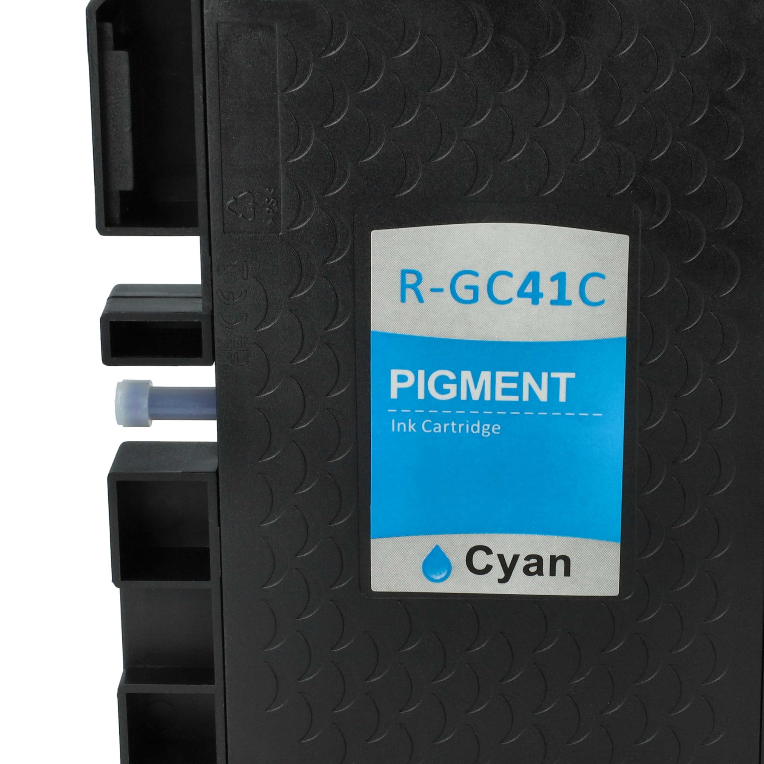 Cartouche D'encre Cyan Vhbw 30ml - Compatible Ricoh Aficio SG 3100, 2100N, 3100SF