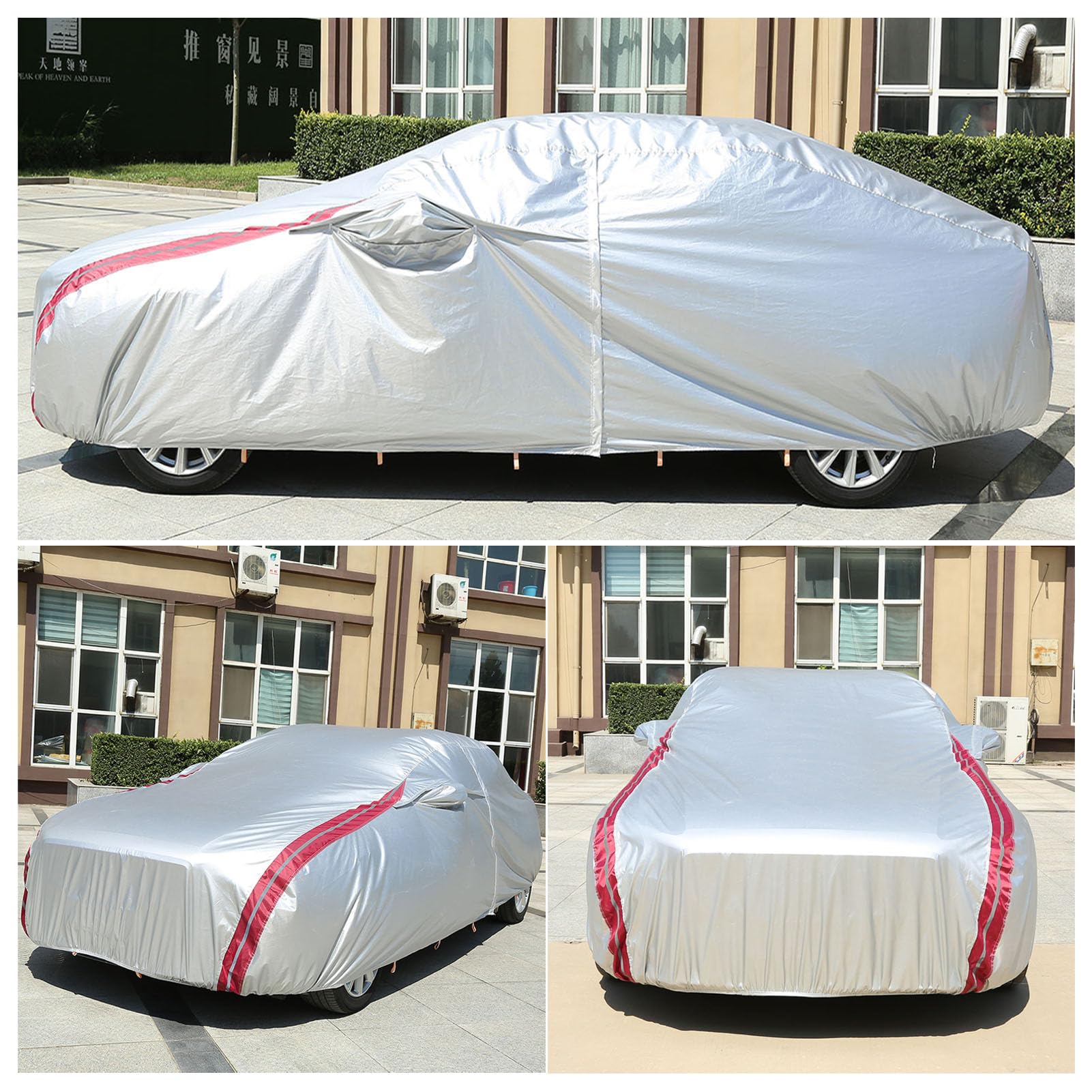 Bâche De Protection Pour Ford Fiesta 2010 - Housse Extérieure Imperméable Et Respirante - Anti-UV, Anti-poussière, Anti-fientes