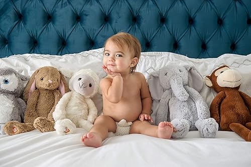 Miniatura 5 de Animales de peluche grabables My Baby Heartbeat Bear, con grabadora de sonido de corazón de 20 segundos, para ecografías y reproducción de mensajes