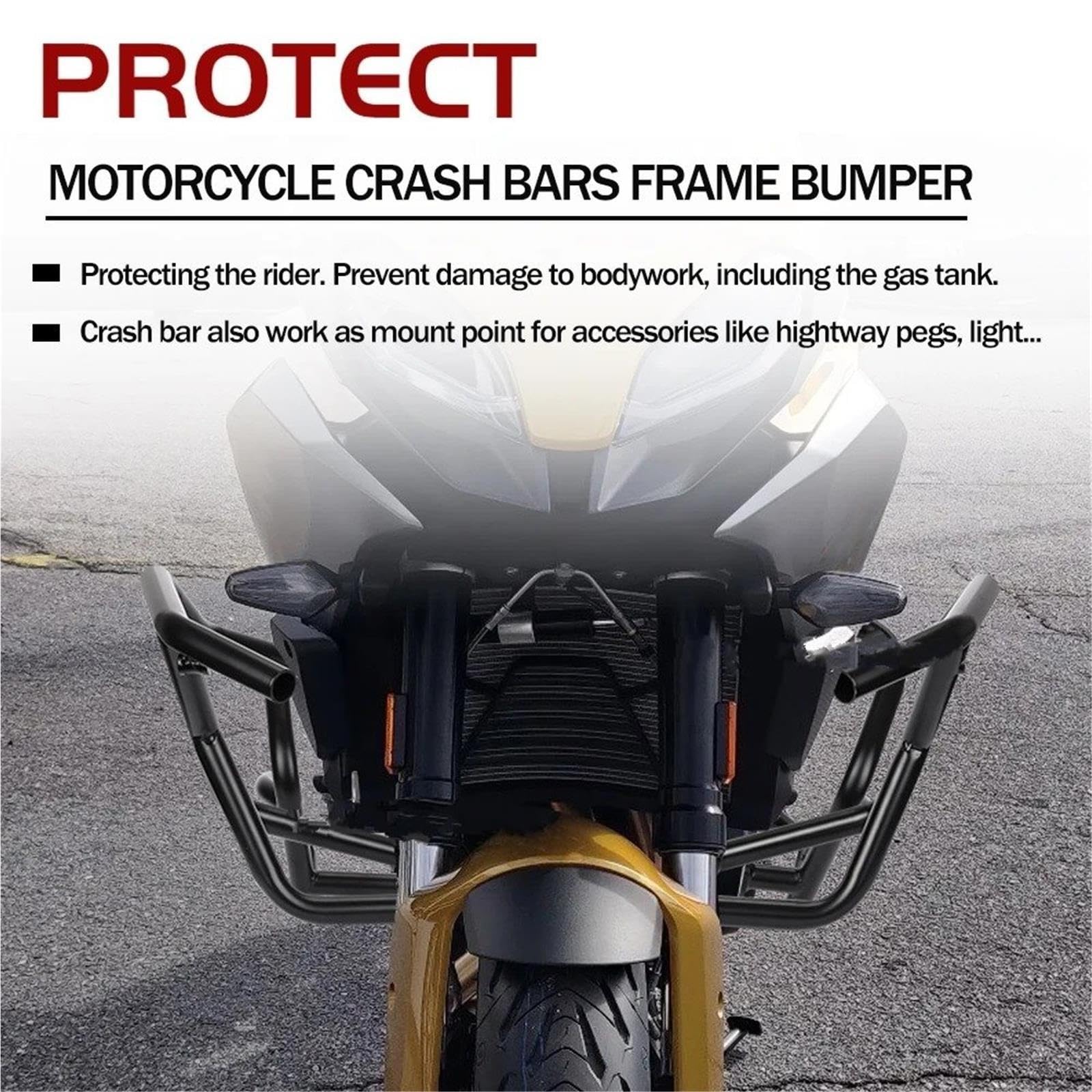 Highway Crash Bar Per BMW F900XR F900R F900 R/XR 2020-2024