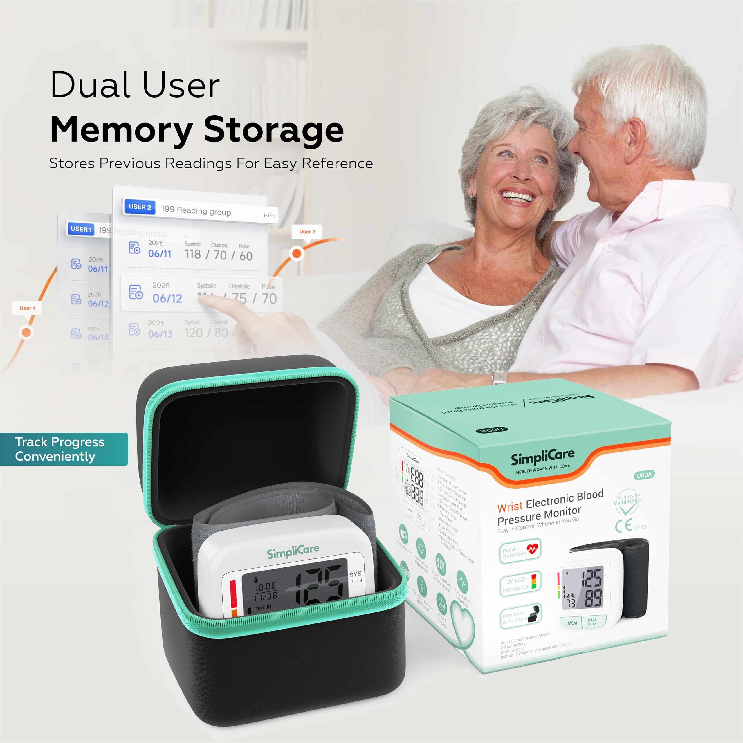 Wrist Blood Pressure Monitor - FDA Cleared -6 Wrist Blood Pressure Monitor - FDA Cleared -6