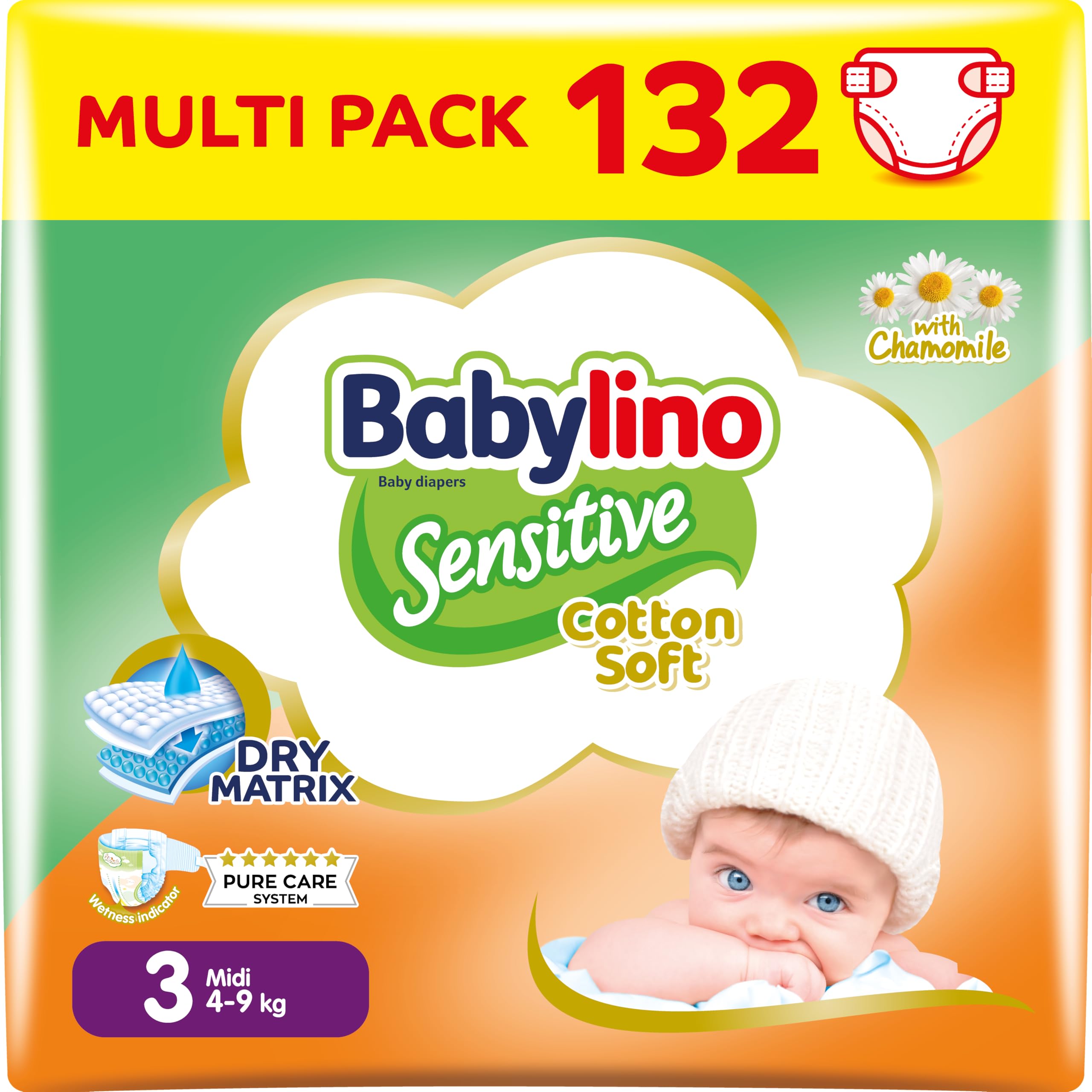 Babylino Sensitive Cotton Soft, Pañales Bebé Talla 1, Newborn (2-5 kg), 26 unidades — view 22