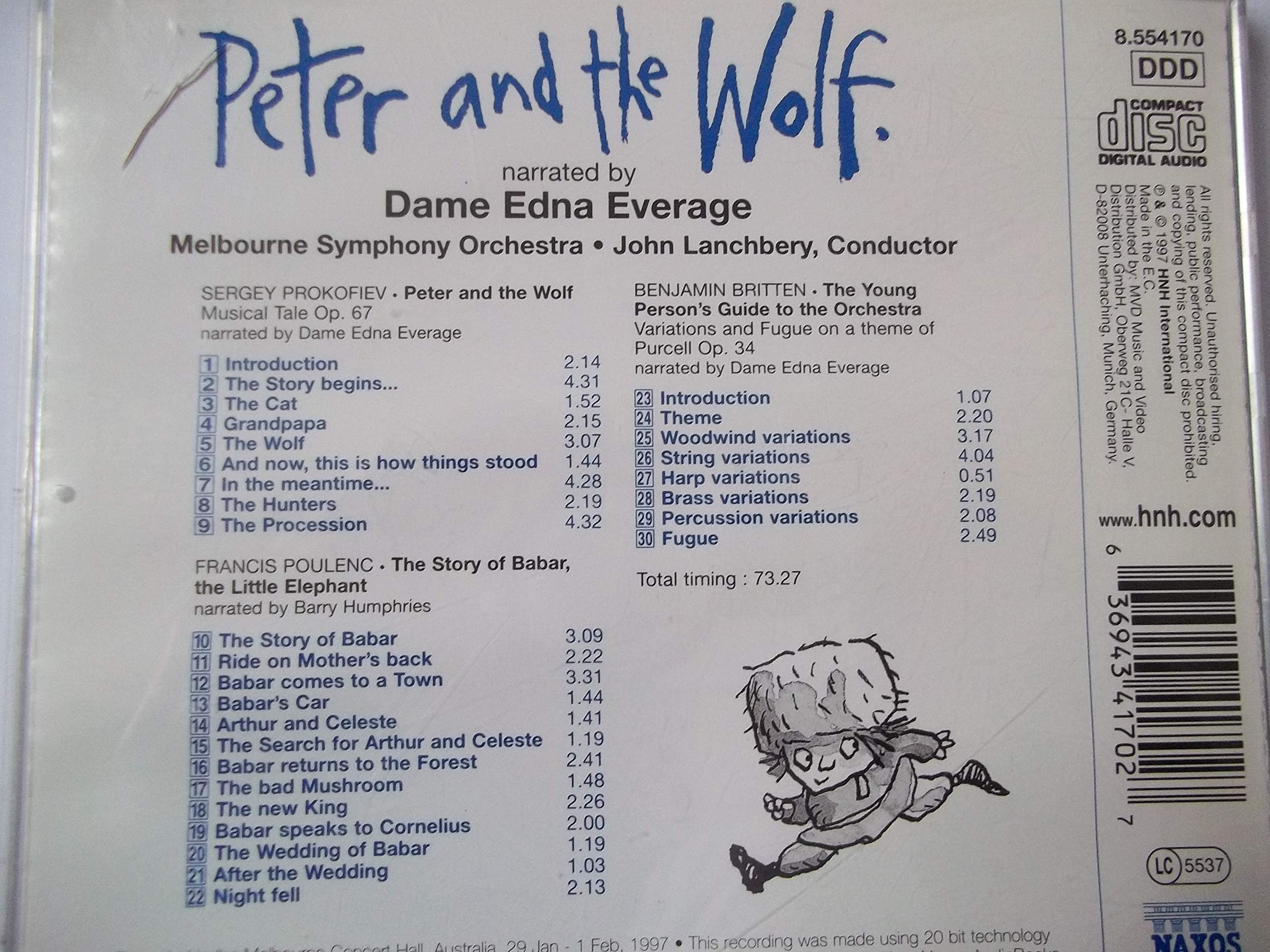 Peter And The Wolf Dame Edna E