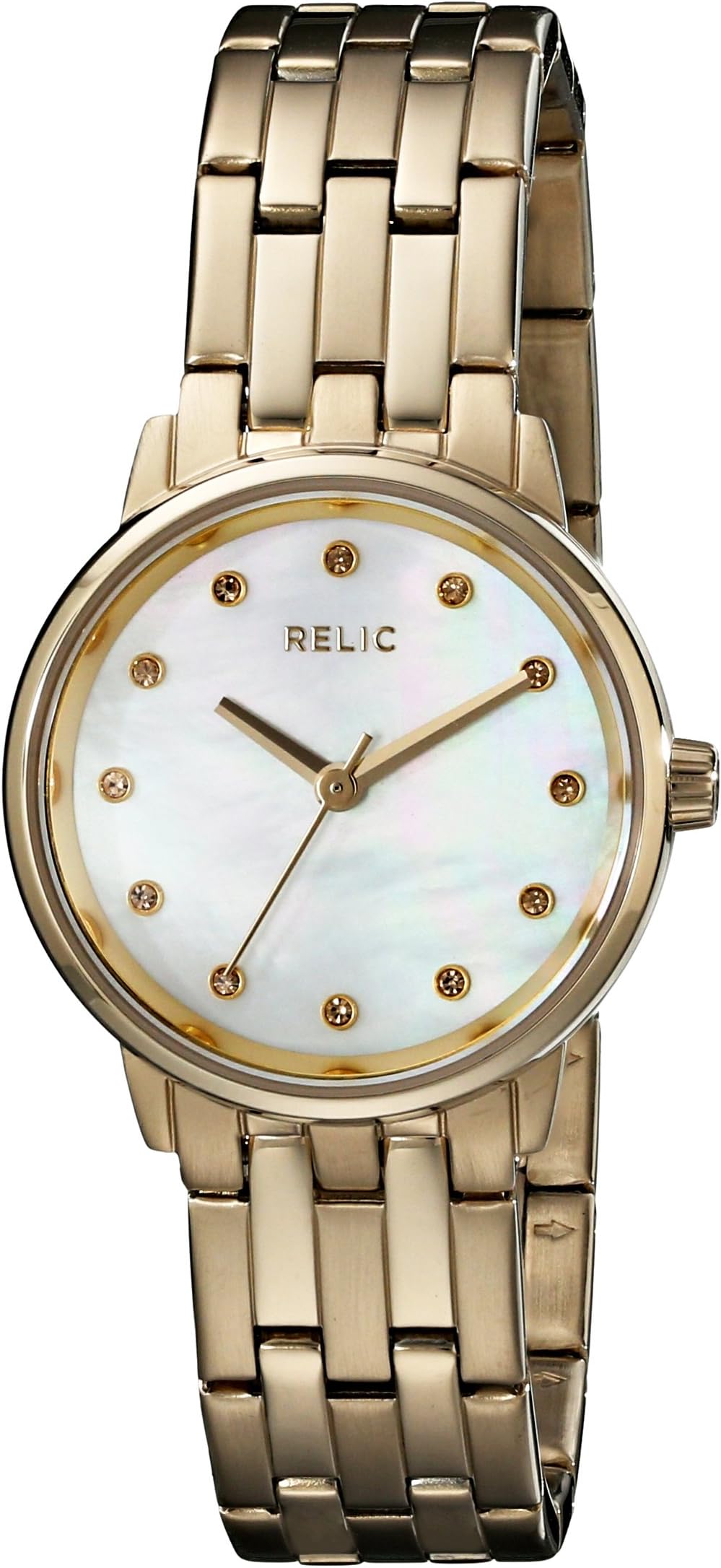 Relic by Fossil Women's ZR34294 Perla Analog Display Analog Quartz Gold Watch
