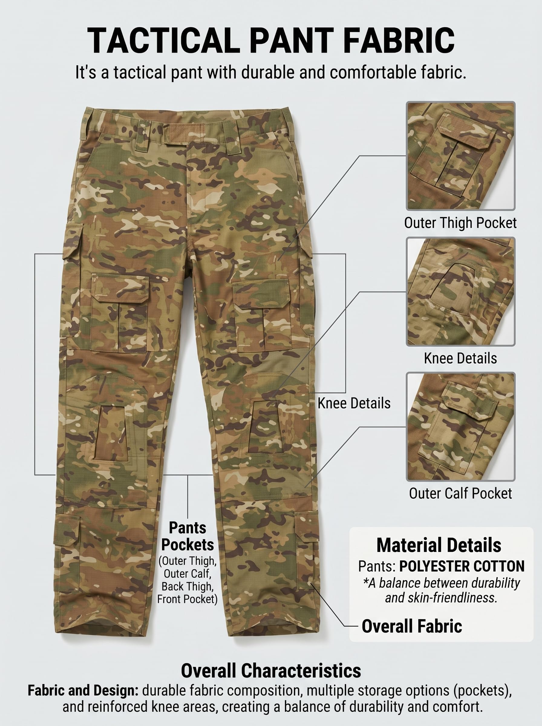 Airsoft Tarnanzug Herren Paintball Combat Shirt Taktische Hose Langärmlige mit 1/4 Reißverschluss Militär Anzug Outdoor Camouflage Jagdbekleidung BDU…
