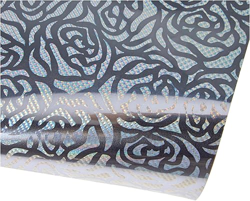 Miniatura 3 de Cricut Cristales holográficos de vinilo de alta calidad Rose  Permanentes, 3.9ft (4 pies), burbujas grises