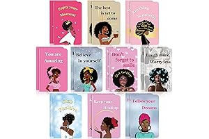 20-Pcs Black Women Stickers Pack