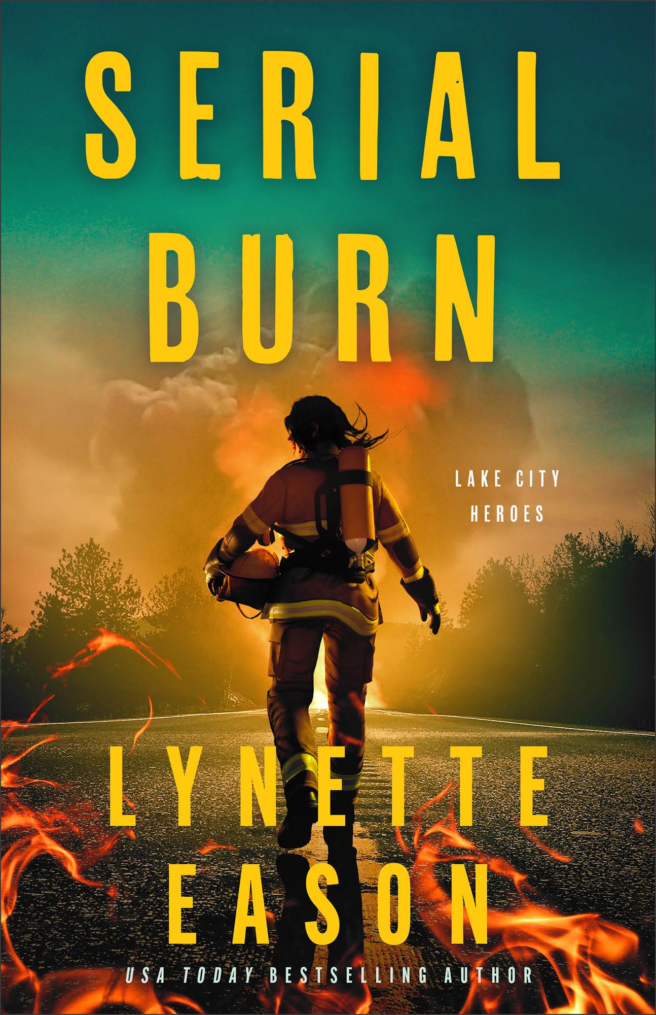 Serial Burn: Christian Suspense Thriller with Mystery and Clean Romance with an FBI Agent and Fire Marshal