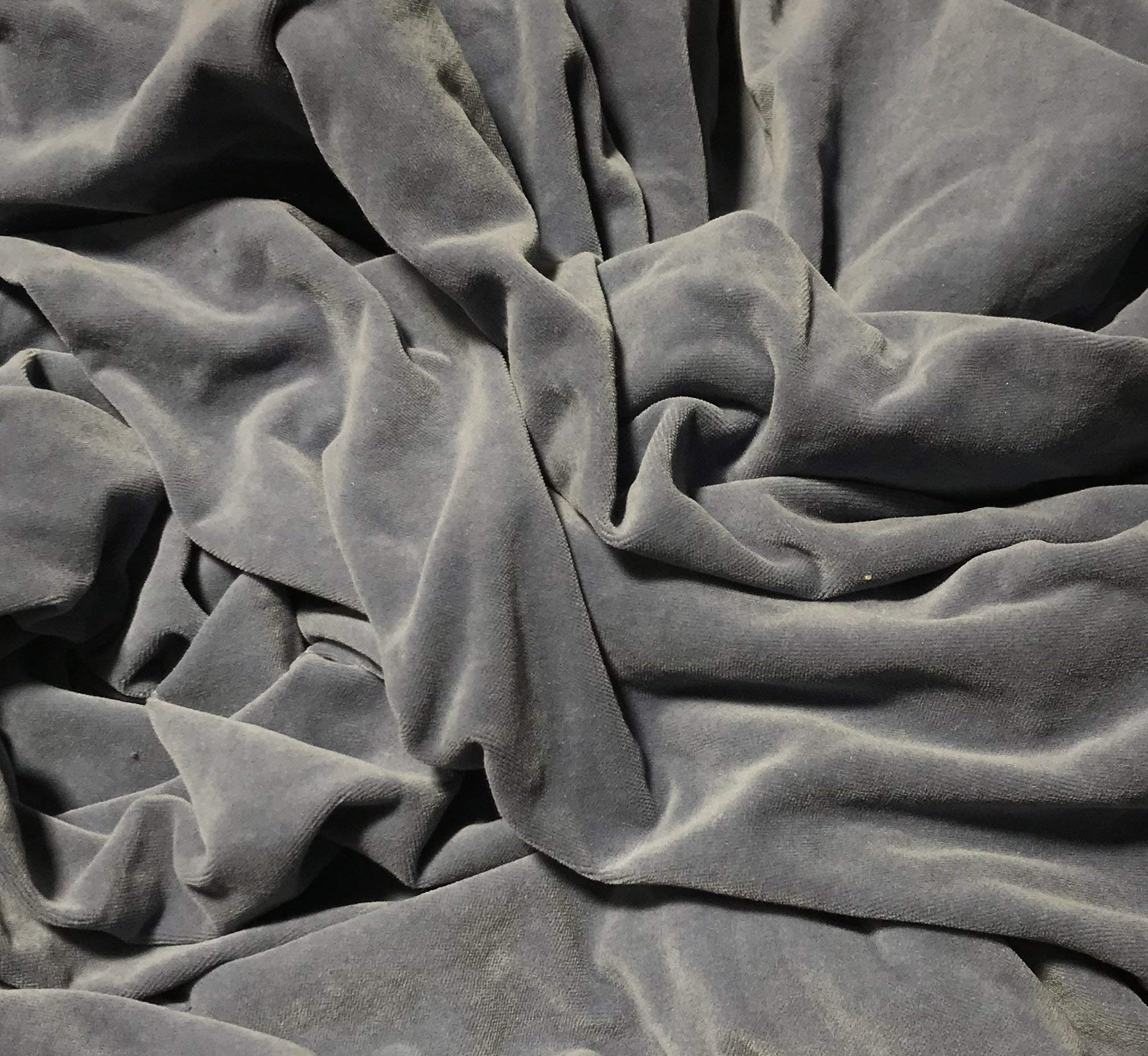 Amazon.com: Hand Dyed Steel Blue - Cotton Velveteen Fabric