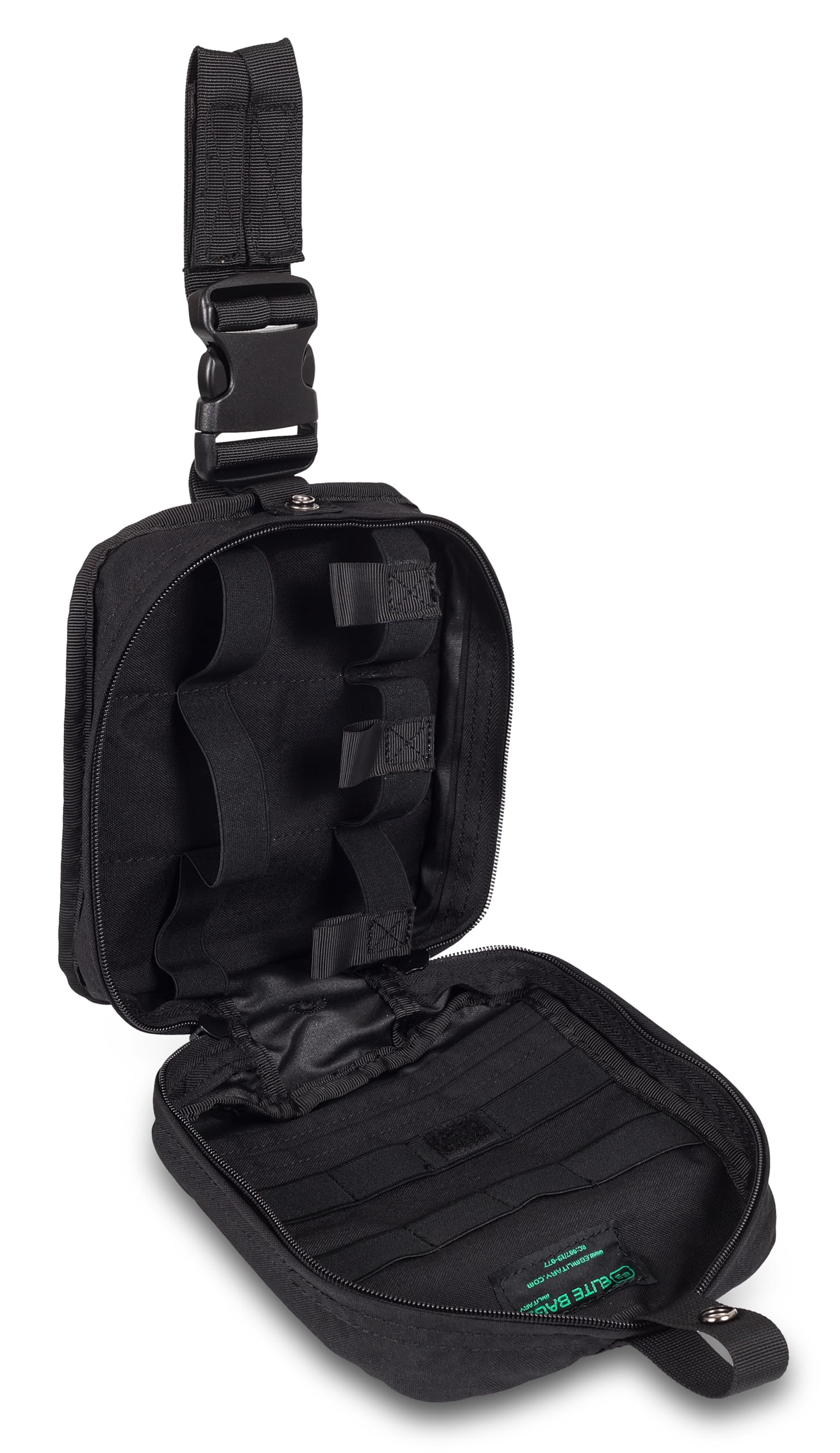 Elite Bags, Ifak'S Botiquín De Patrullero, Mls, Color Negro