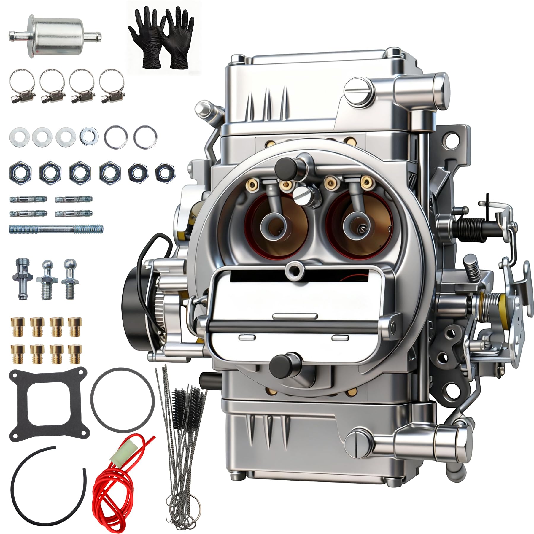 Amazon.com: BR-67276 Carburetor 650 CFM 4-Barrel for Holley Quick