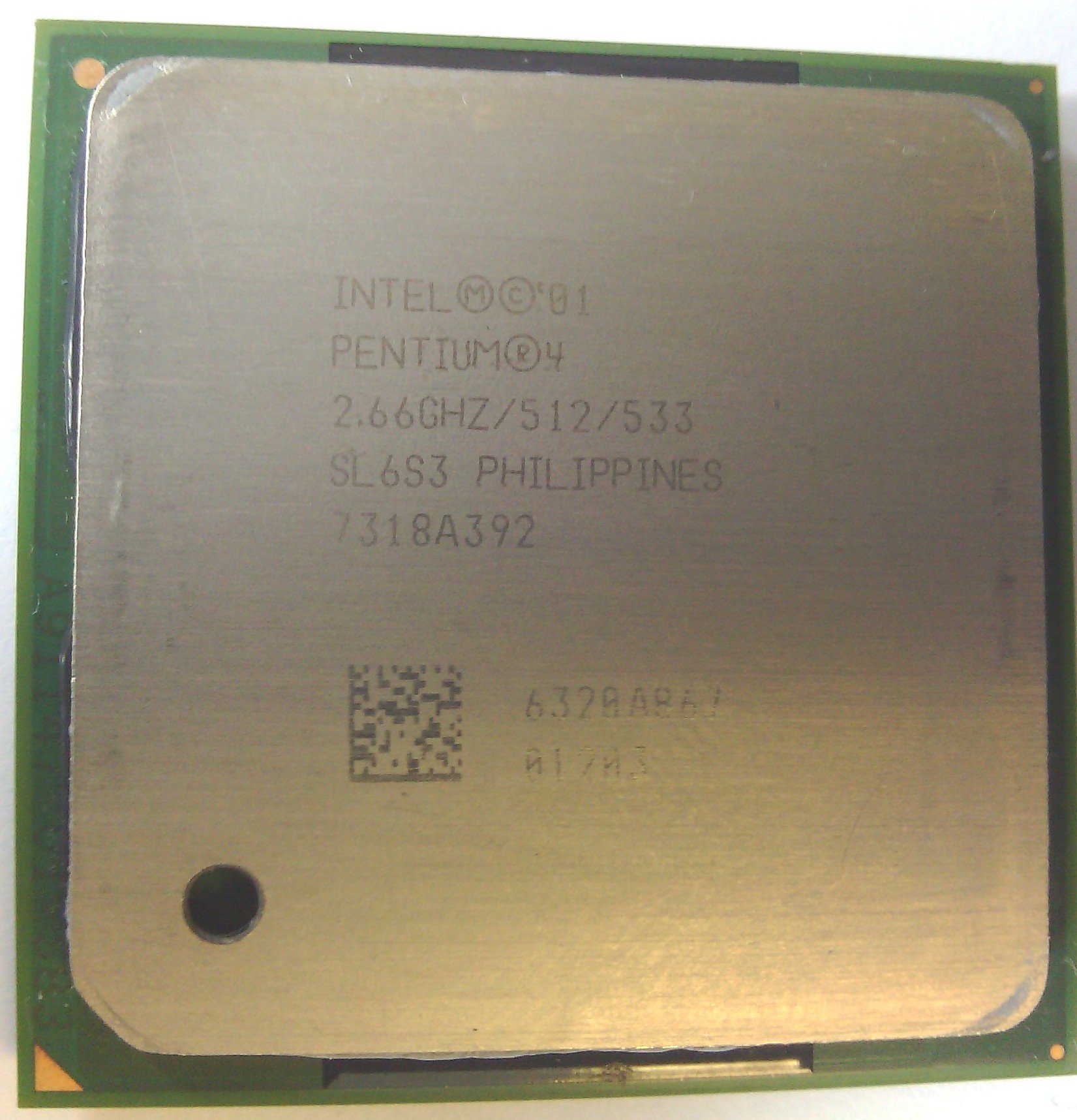 Intel P4 2.66GHz, 533MHz, 512K Socket-478 (RK80532PE067512)