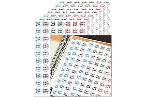 Payday Planners Stickers 700 pcs - Calendar Organizer & Reminder Labels