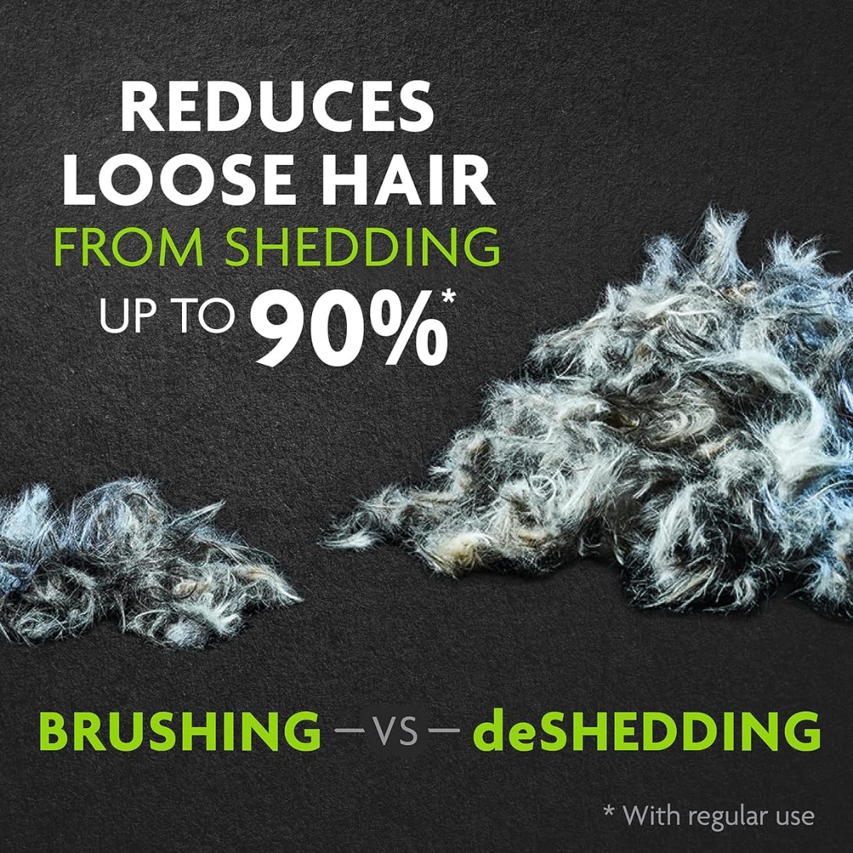 FURminator deShedding, Tool para perros grandes de pelo corto, Cepillo talla L para eliminar el pelo suelto