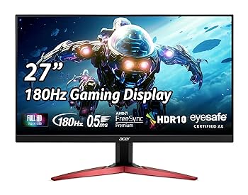 acer ゲーミングモニター 180Hz Acer 24.5