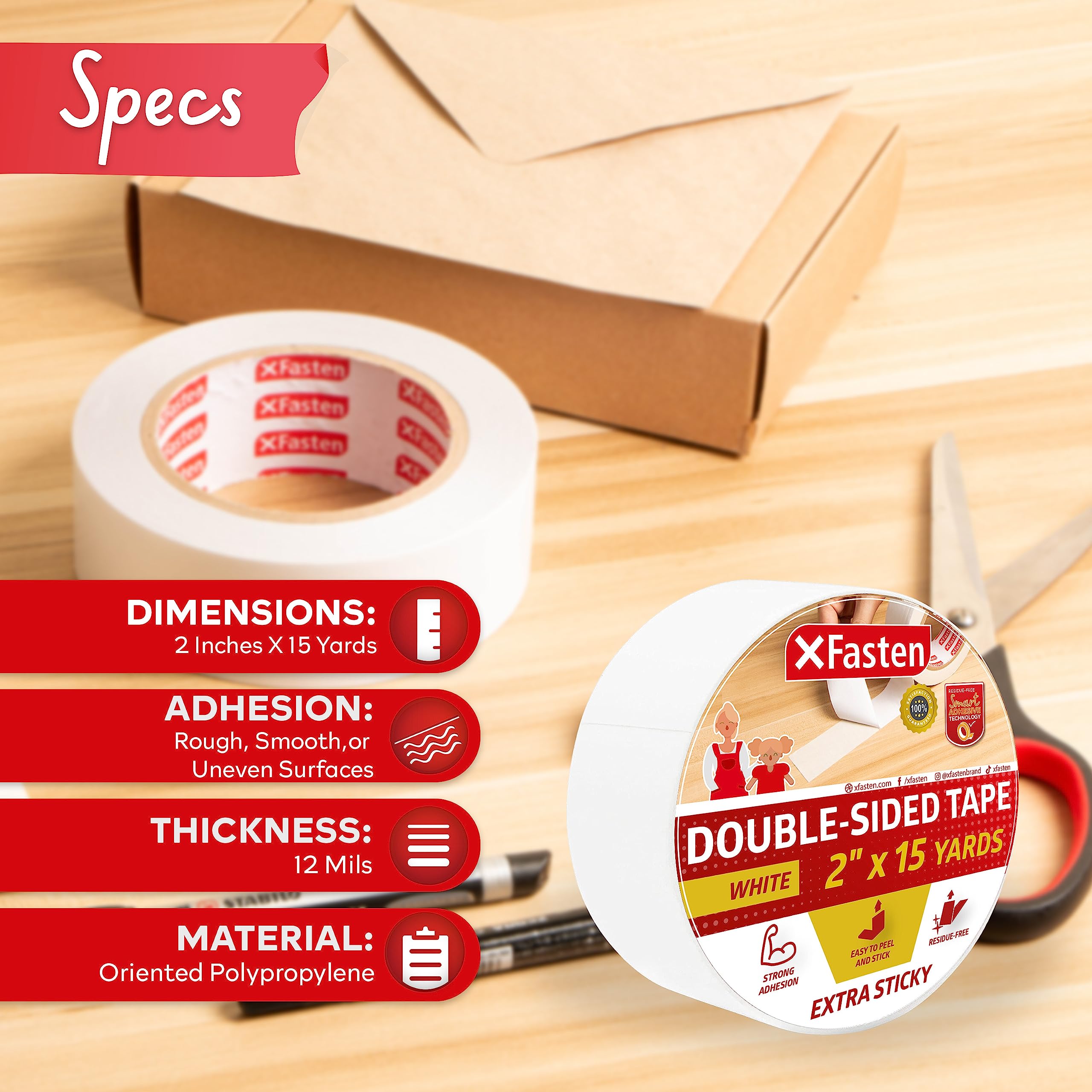 Altenew Ultra Sticky Double Sided Tape (1 Inch × 50m) – Auzz Trinklets - View #4