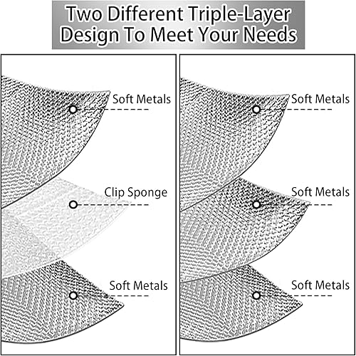 Miniatura 3 de Ponpon 11 trapos de alambre para lavar platos, multiusos, no rayan, para platos húmedos y secos, paños de limpieza de alambre grueso para cocina, 6
