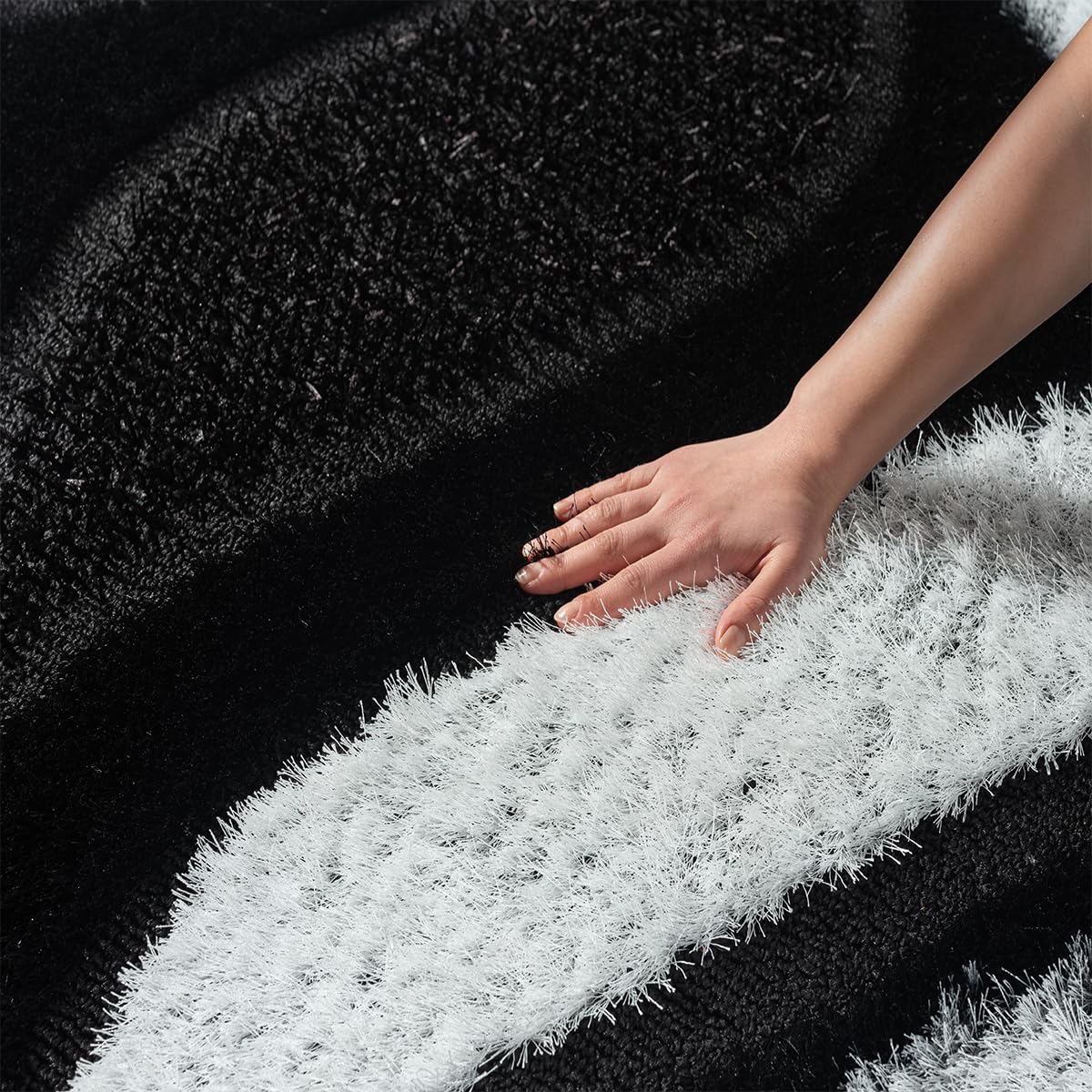 Super Soft Fluffy Area Rug Bedroom Living Room Shaggy Anti-Skid