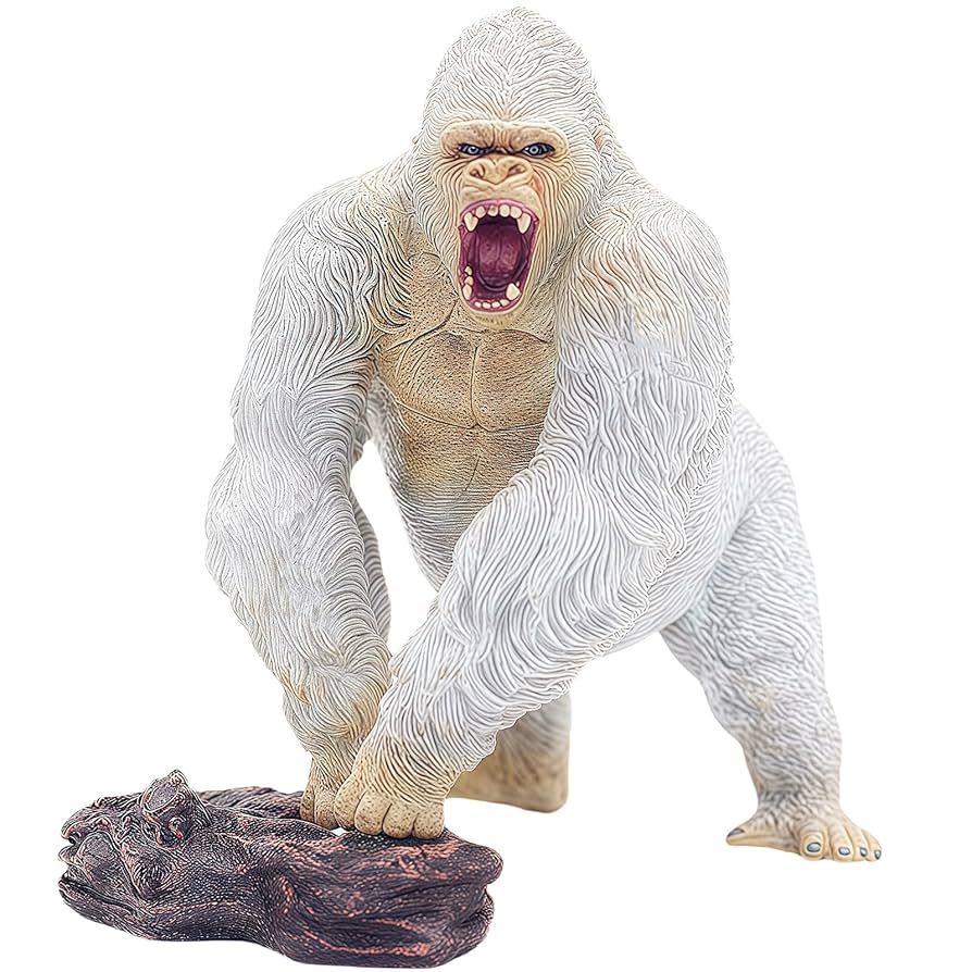 Amazon.com: Higherbros Gorilla Toys with Realistic Rock