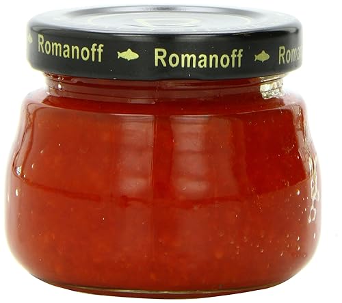 Miniatura 6 de Romanoff Caviar Vodka tarros de Lumpfish Caviar 2-Ounce 4unidades color rojo