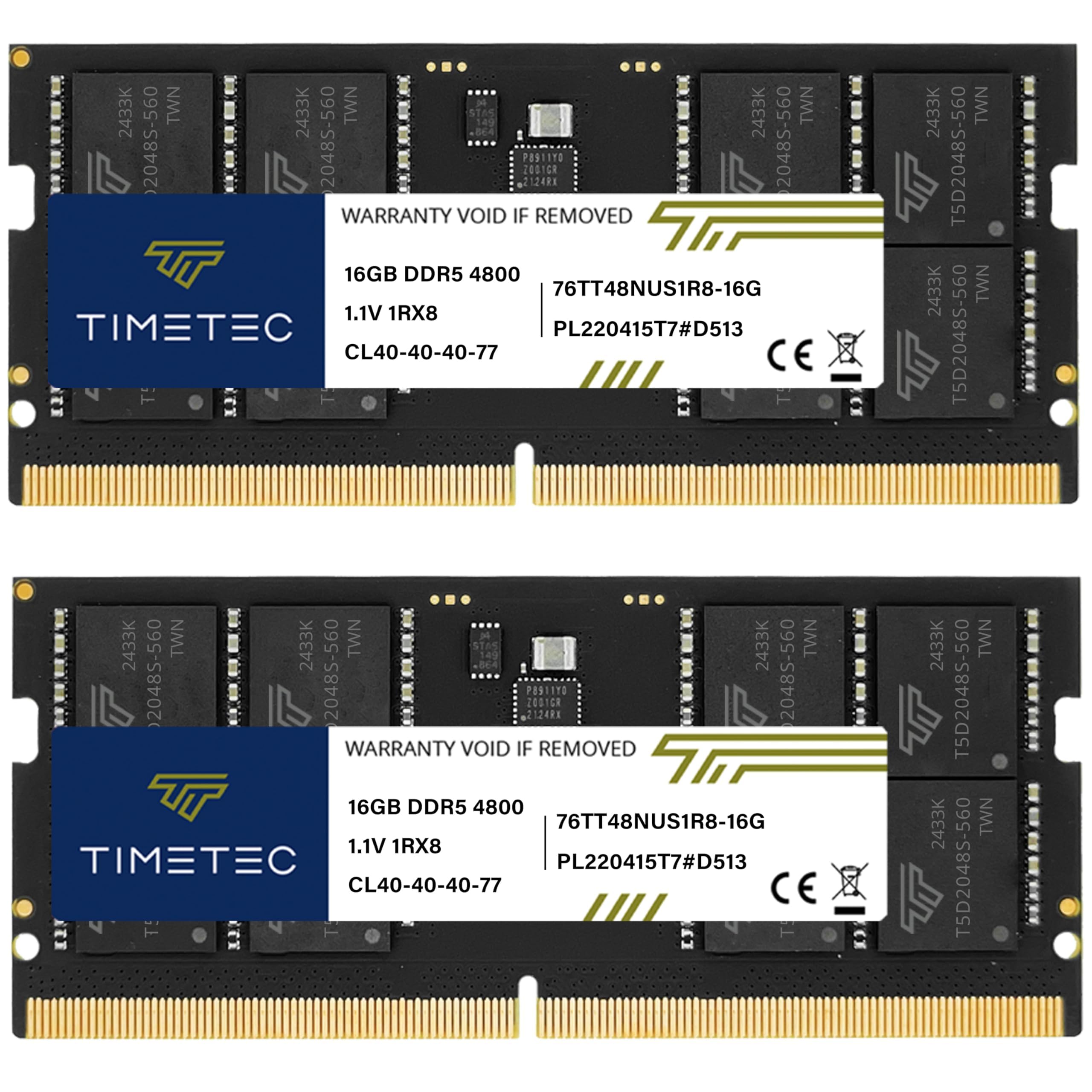 Apacer DDR5 4800MHz 32GB（16GBx2） 標準型メモリモジュール DDR5 Notebook Memory Module - Apacer