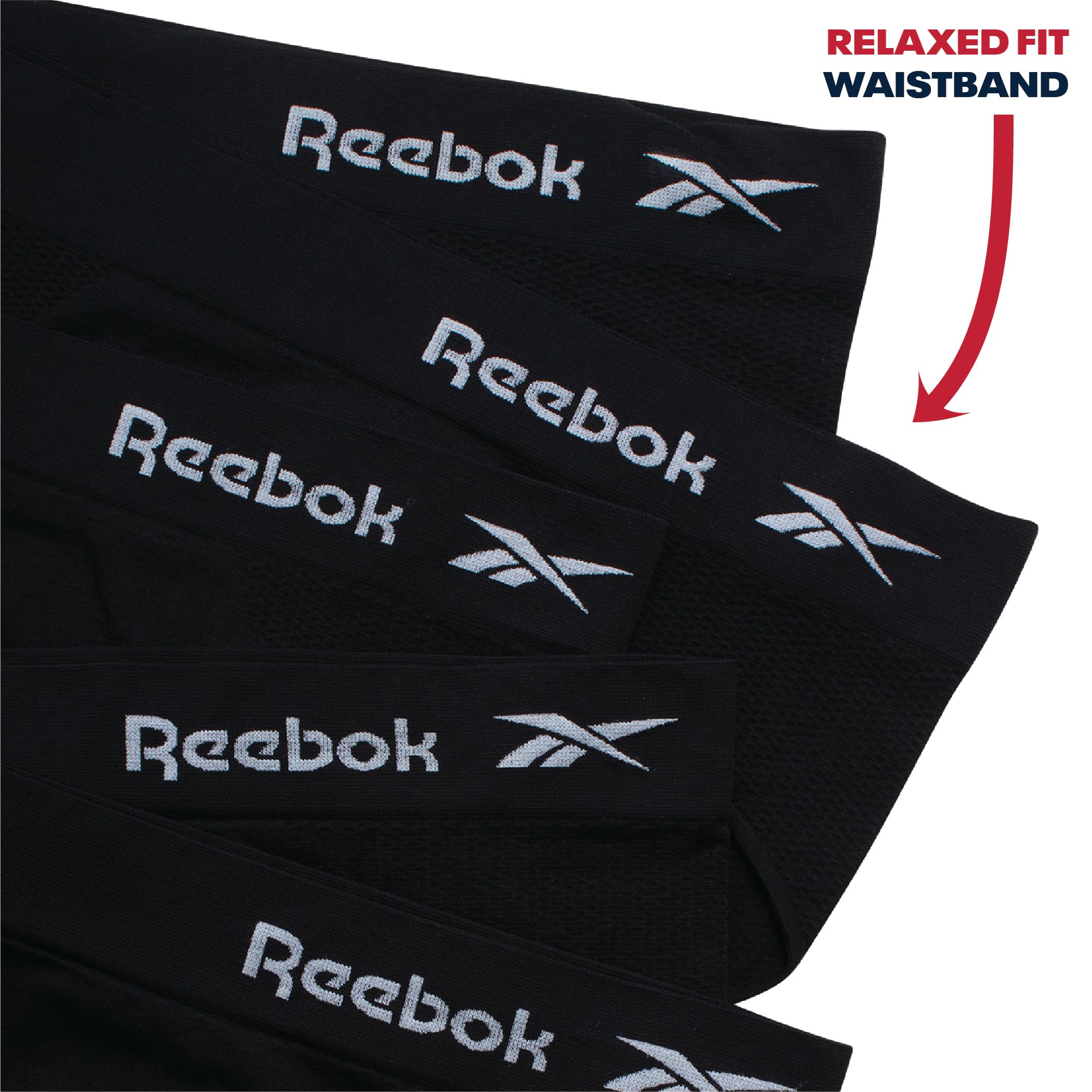 Reebok Damen Rdw 5pk Seam Hip V2 Hipster-Höschen (5er Pack)