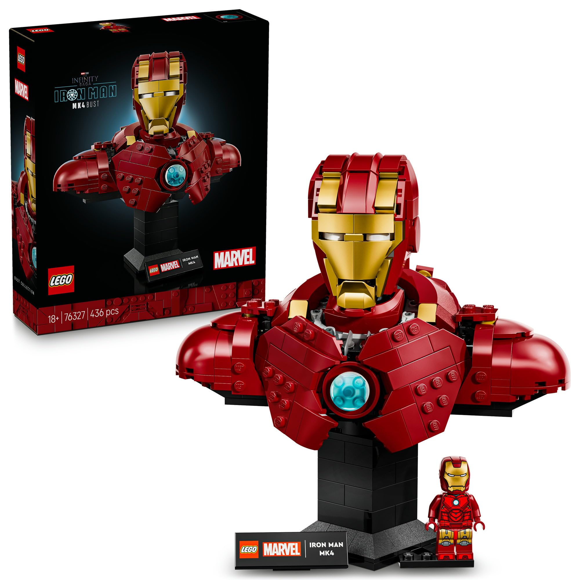 Amazon.co.jp: レゴ(LEGO) マーベル アイアンマン MK4 バスト