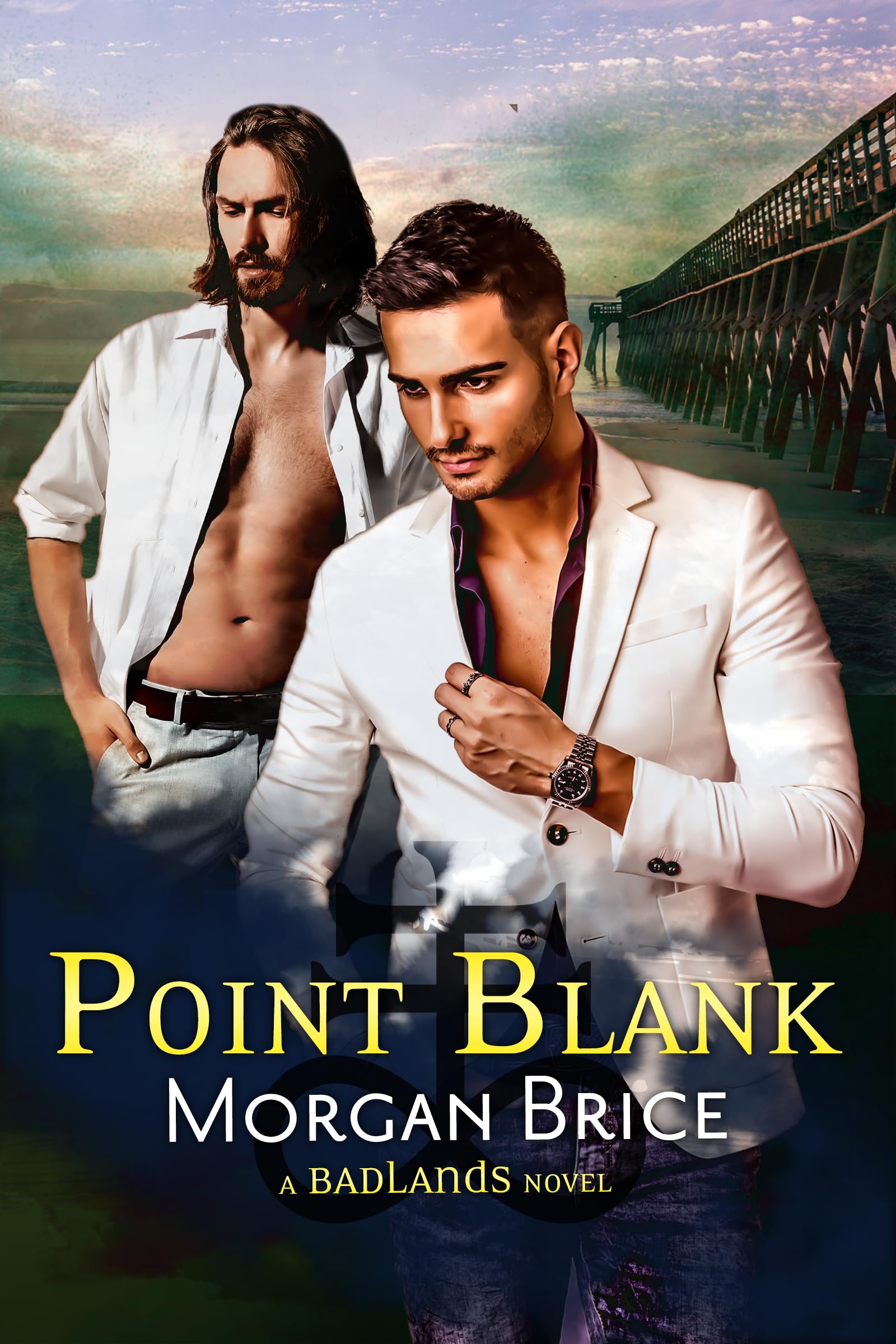 Point Blank: Badlands Book 6 - A MM Psychic Detective Romance Adventure