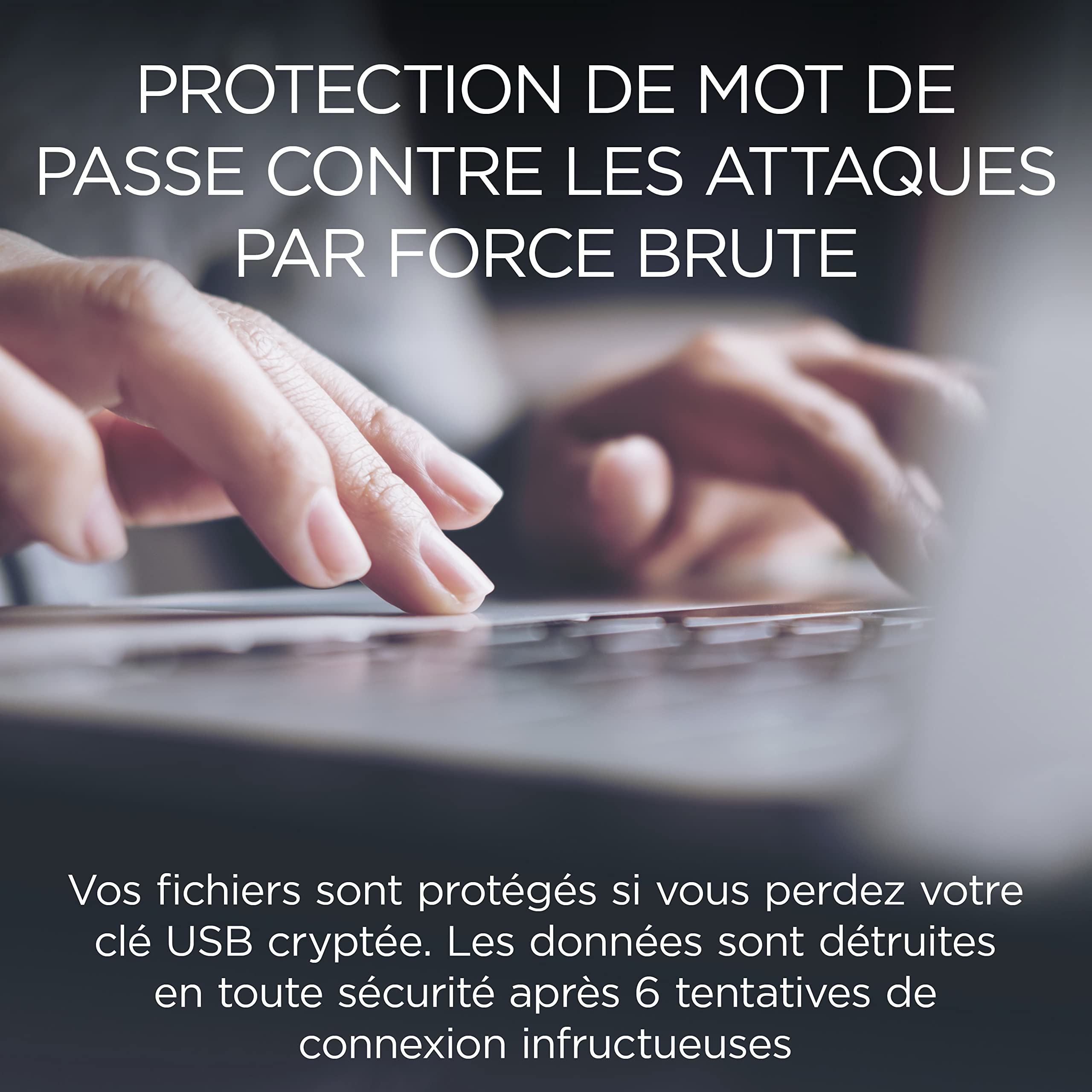 197 Usb Clé USB Integral 4go Crypto-197 256-Bit 3.0 USB Mémoire Flash Drive  Cryptée - Certifiée Selon La Norme FIPS 197, Protection Des Attaques Mot De  Passe Par Force Brute & Design