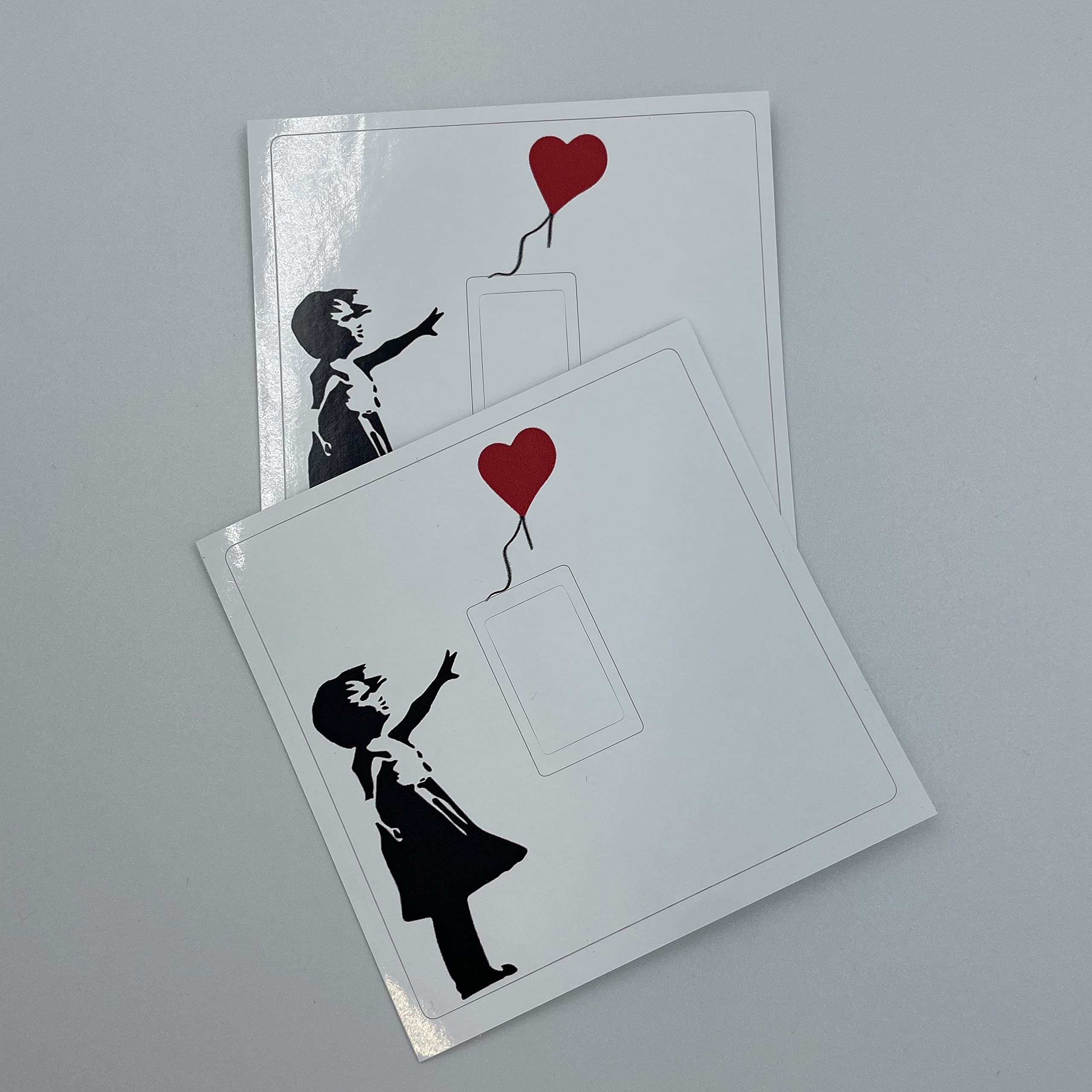 Lebowski Poster Adesivo Vinile Banksy Papavero: Decorazione Per Finestre, Pareti, Auto, Laptop, Per Non Dimenticare Vasco Rossi LP - Foto 11