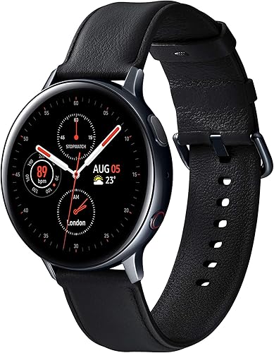 Miniatura 3 de Samsung SM-R825FSKAXAC Galaxy Watch Active2 1.732 in (acero inoxidable negro) LTE