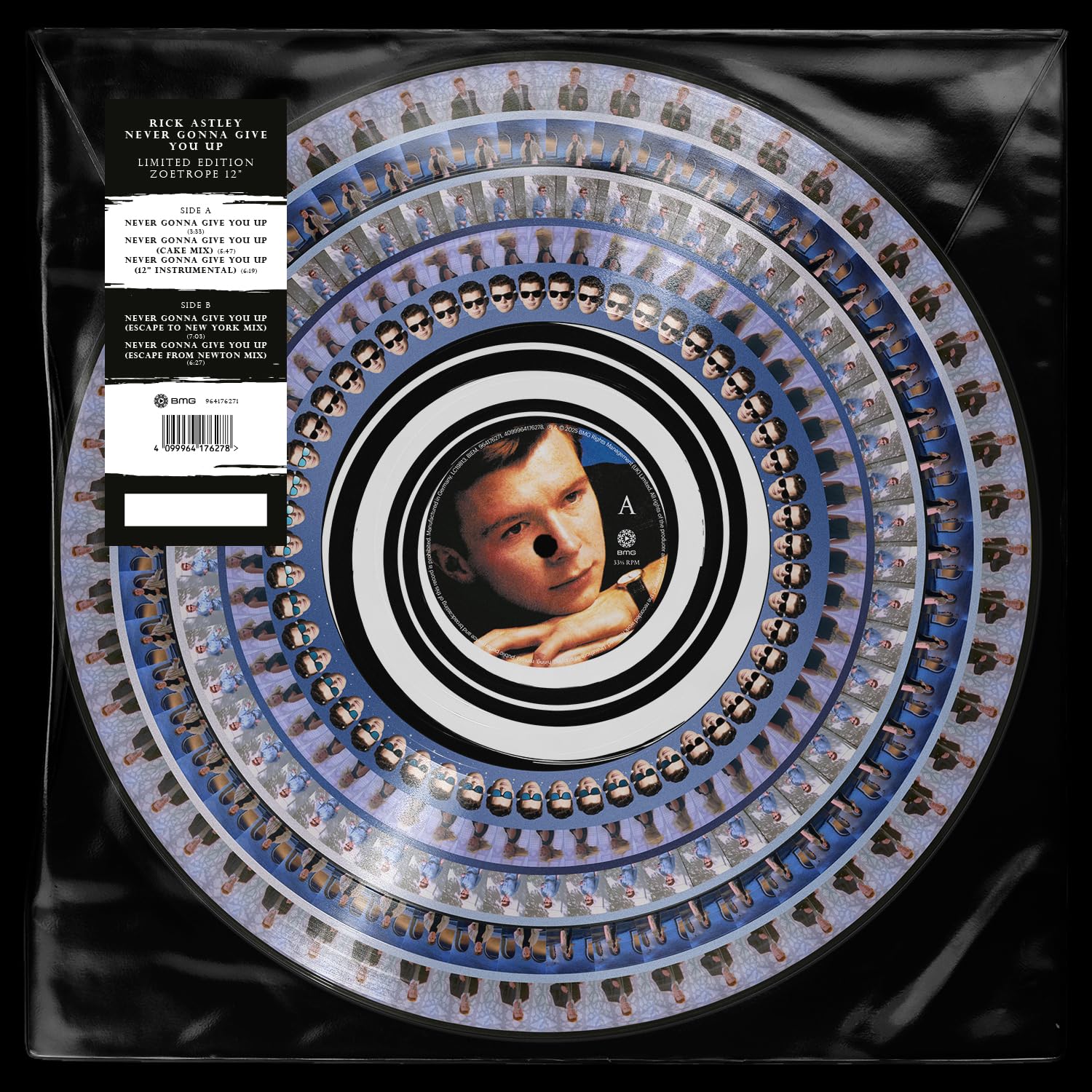 Never Gonna Give You Up (12” Zoetrope Vinyl) [VINYL]