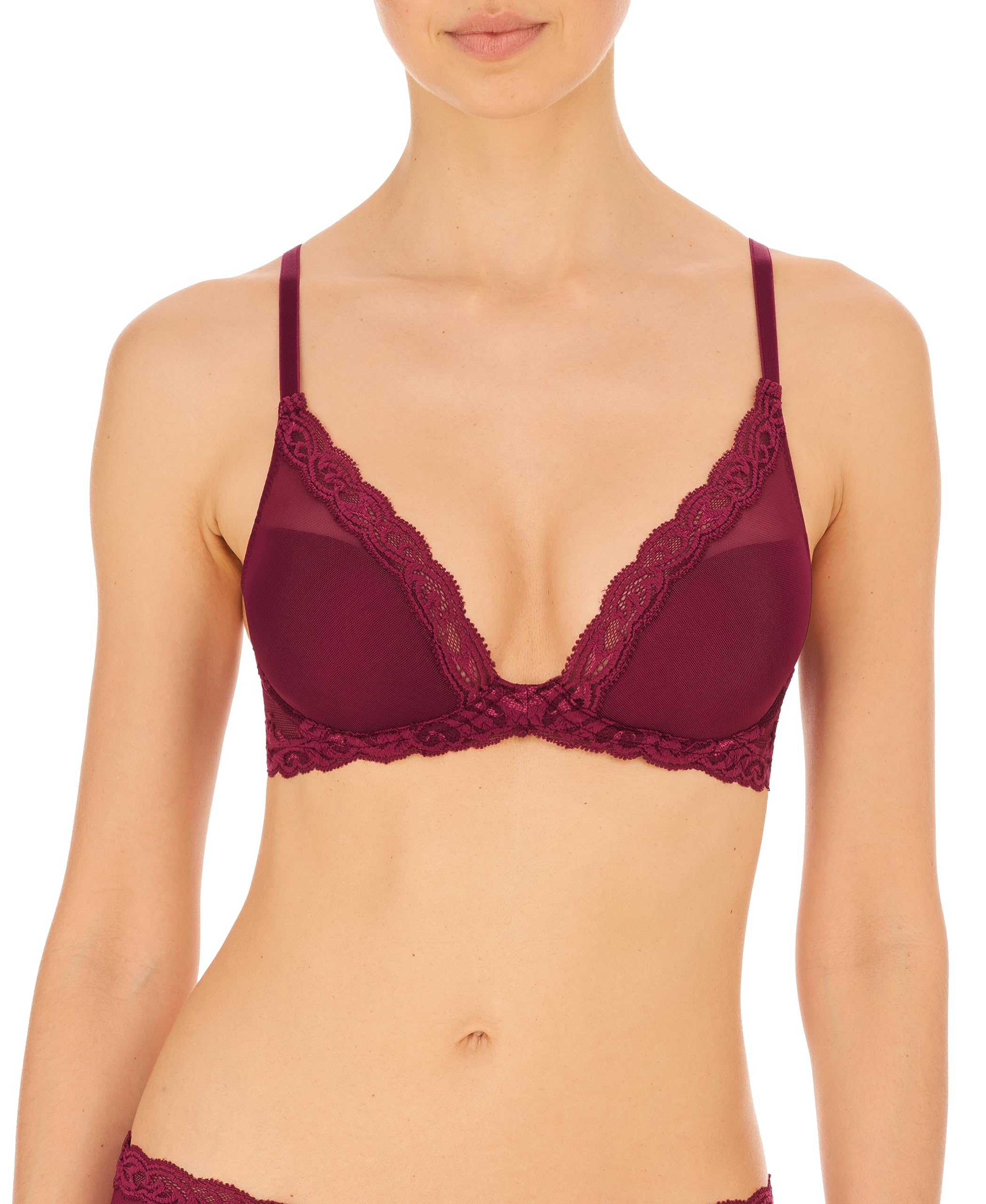 Natori Women Feathers Lace Plunge T-Shirt Bra — view 14