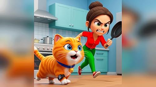 gato brincalhão: jogo de irritar a vovó
