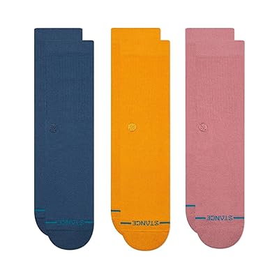 Stance Icon Patches Box Set Knee High Socks Shoes Dark Royal