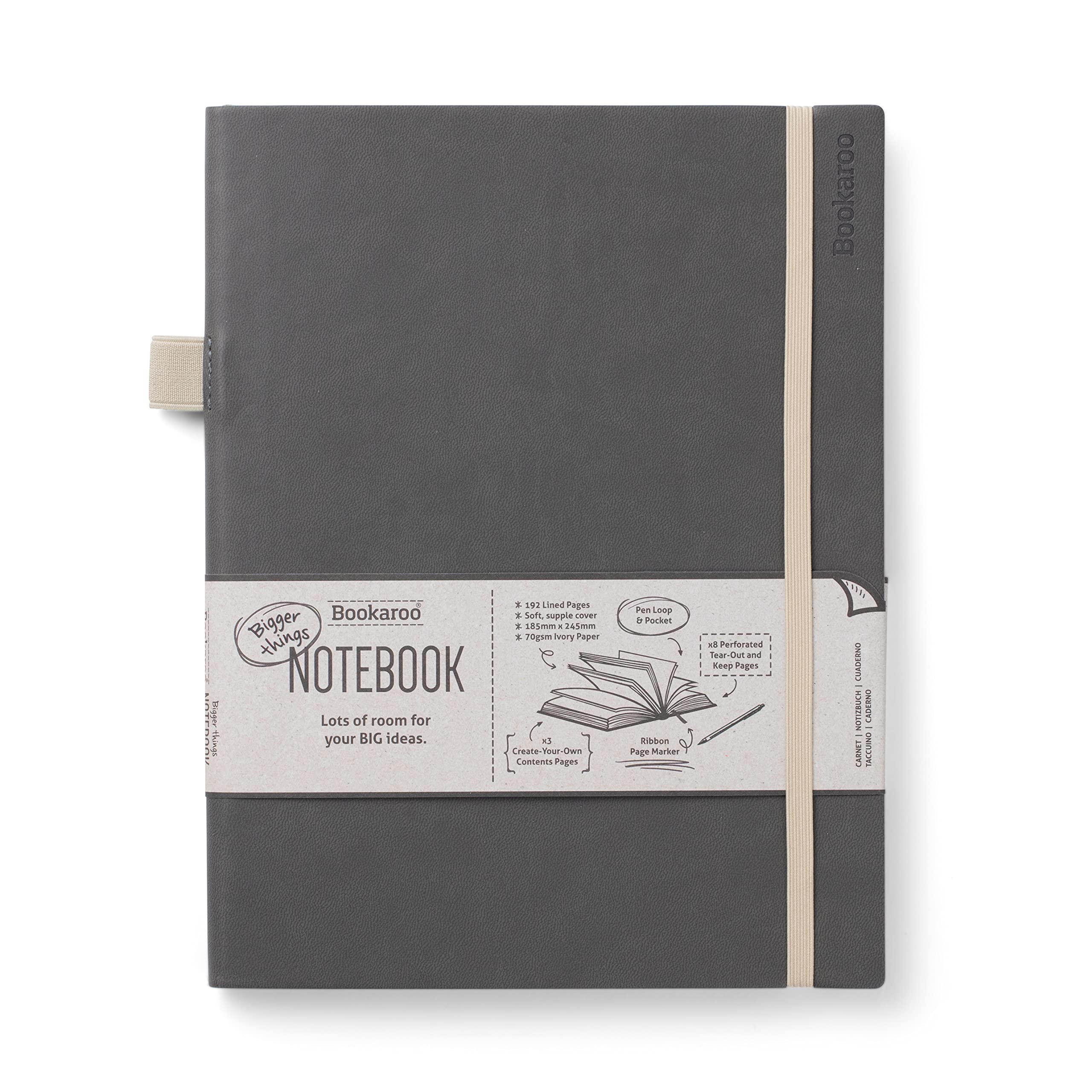 IF Bookaroo Günlük Defter Koyu Gri