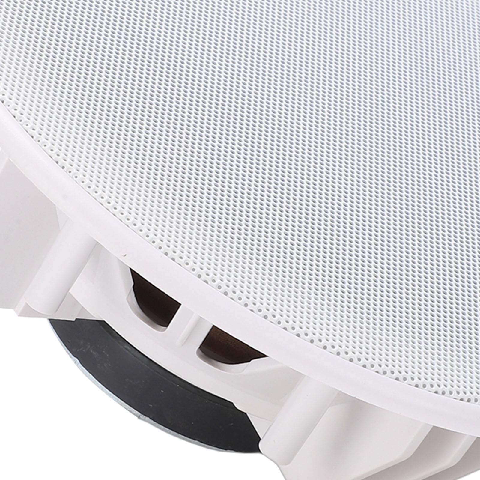 VBESTLIFE Haut-parleurs de Plafond Bluetooth de 6 Pouces, Système de Haut-parleurs Encastrés avec Classe D et Double Canal 60W pour Cuisine, Chambre à Coucher, Terrasse Couverte (Prise UE)