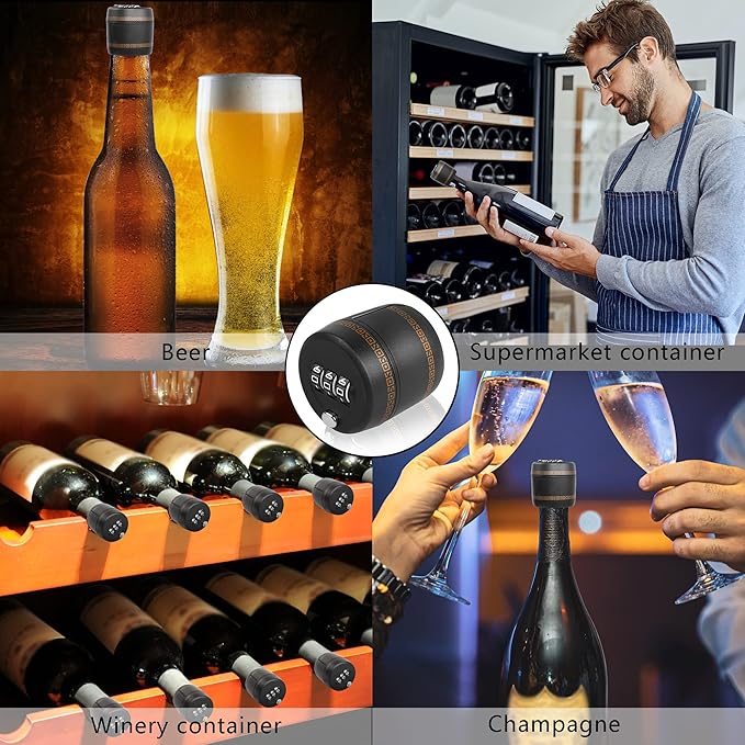Wine Bottle Combination Lock