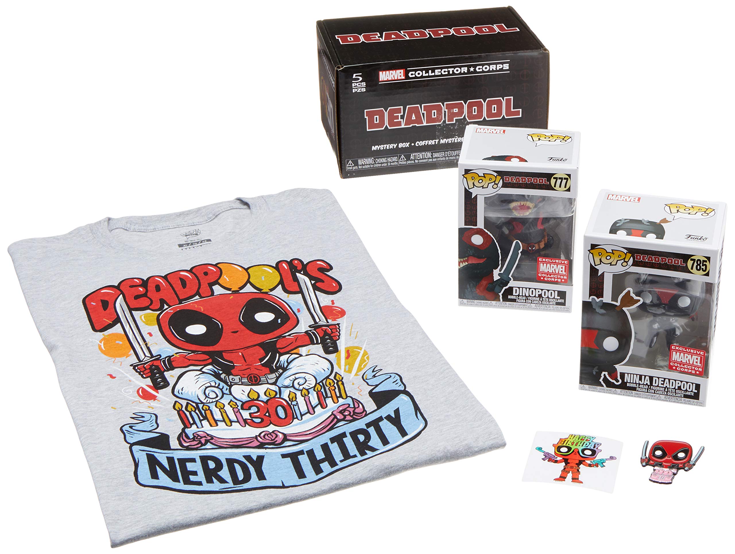 Funko Marvel Collector Corps Box: Marvel Deadpool 30th - March 2021 - 3XL :  Amazon.co.uk: Toys \u0026 Games