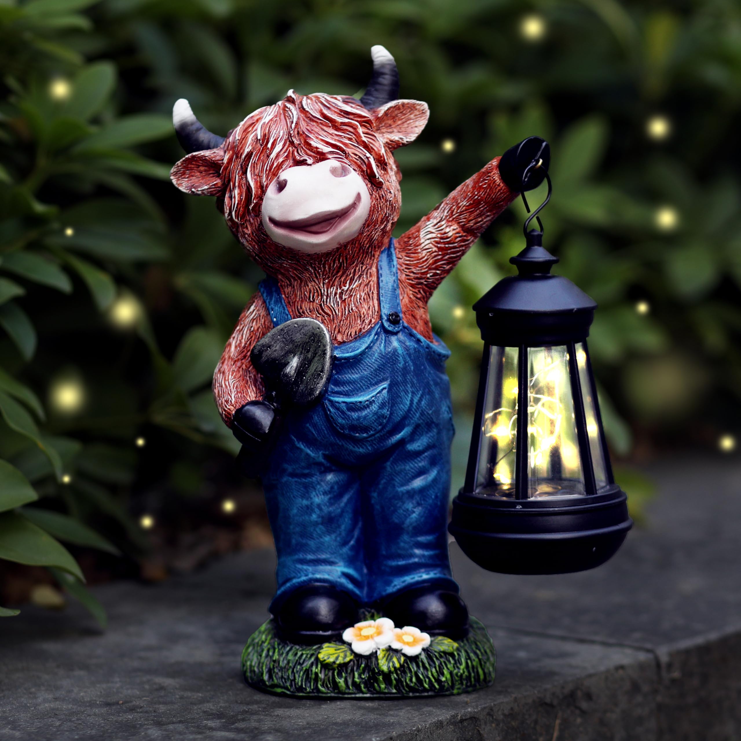 Highland Cow Garden Statue 10.4
