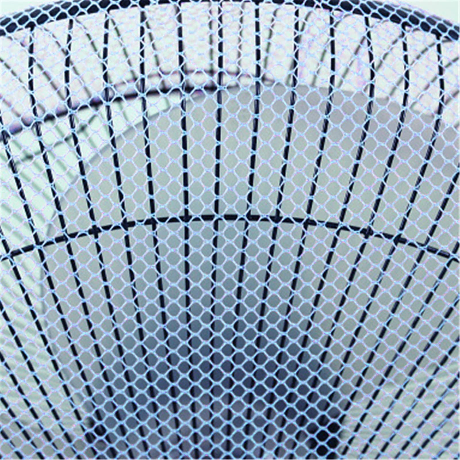 Housse de Sécurité pour Ventilateur avec Filet Anti-Pincement - Protection Enfant et Anti-Poussière pour Ventilateur Électrique d'Été, Maison ou Chambre - Taille Unique (Blue)