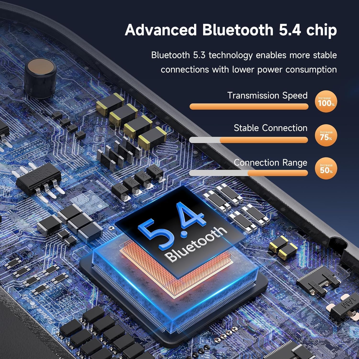 Open Ear Bluetooth 5.4 Earhook Headphones, 40Hrs Sport Earbuds, Stereo Deep Bass Sports Ear Buds Built in Mic, LED Display Charging Case, IPX7 Waterproof Earphones with Earhooks for Running, Black